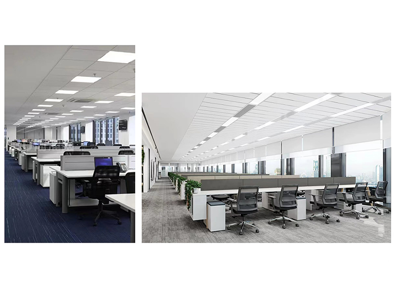 公共辦公區(qū)效果圖